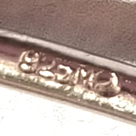 Designer signed Diamond Ruby 925 Sterling Bracelet - Picture 4 of 6